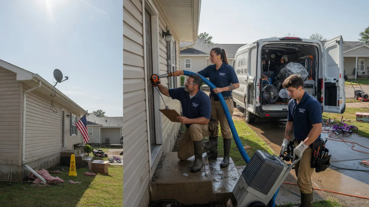 Ceiling Water Damage Restoration in Prospect Heights, IL near me